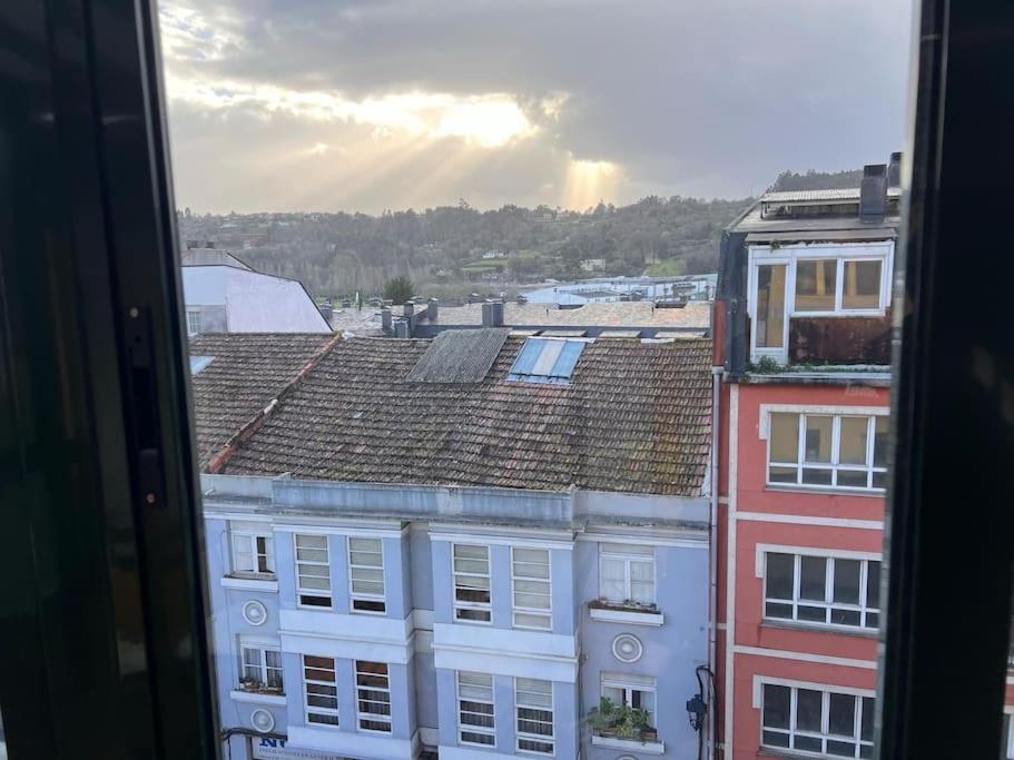 Casa Con Terraza En El Casco Villa Betanzos Eksteriør billede